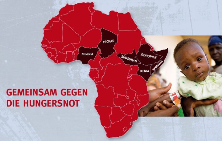 Gemeinsam gegen die Hungersnot spenden
