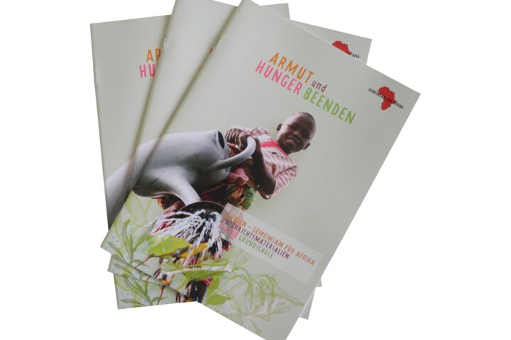 Grundschulmaterial Armut und Hunger beenden © GEMEINSAM MIT AFRIKA
