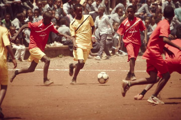 Fussballspiel in Äthiopien._©GEMEINSAM MIT AFRIKA