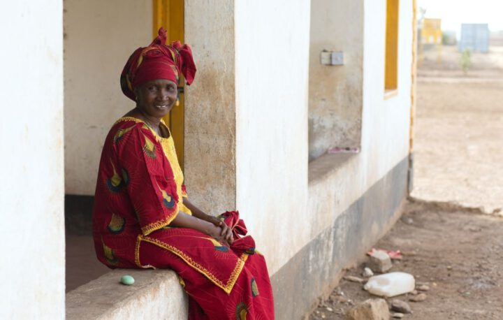 Frau im Flüchtlingscamp Kakuma in Kenia._©GEMEINSAM MIT AFRIKA/Trappe