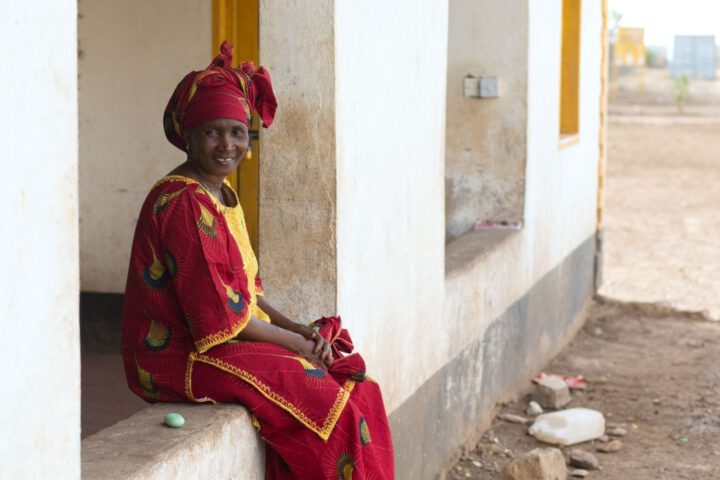 Frau im Flüchtlingscamp Kakuma in Kenia._©GEMEINSAM MIT AFRIKA/Trappe