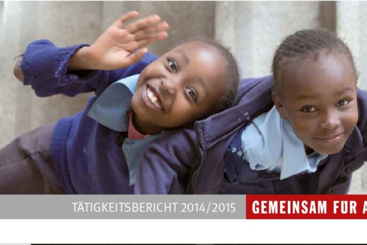 Jahresbericht GEMEINSAM MIT AFRIKA 2014/15