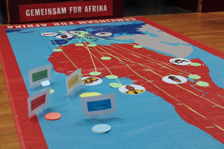 Das Vernetzungsspiel: Spurensuche Afrika-Europa ©GEMEINSAM MIT AFRIKA