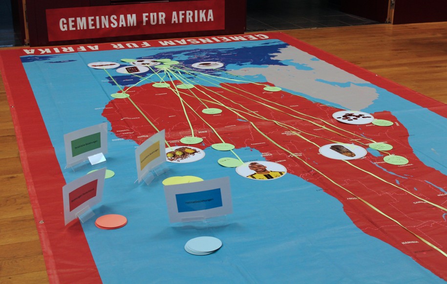 Das Vernetzungsspiel: Spurensuche Afrika-Europa ©GEMEINSAM MIT AFRIKA