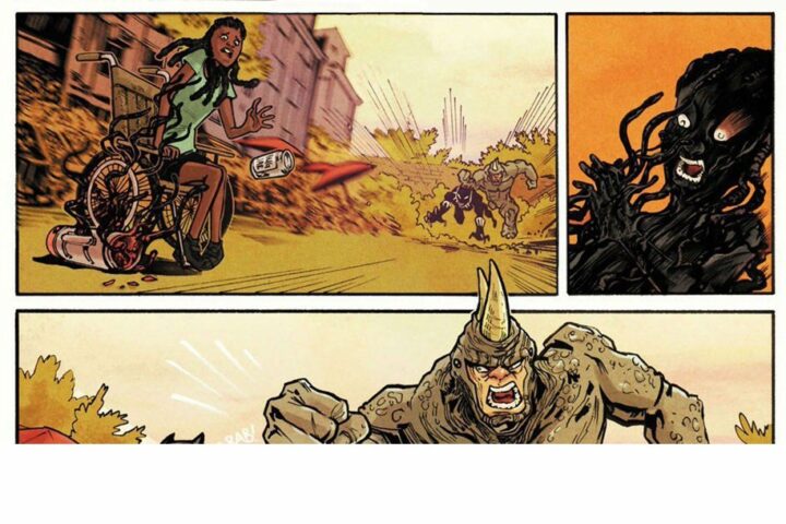 Das nigerianische Mädchen Ngozi wird zu Superheldin im Marvel-Universum. Foto: Marvel Comics