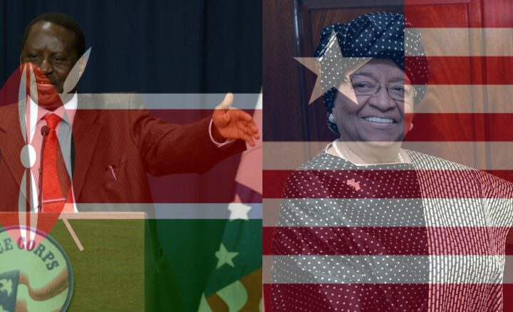 Odinga nimmt nicht an Neuwahlen in kenia Teil. Liberia sucht Nachfolger von Johnson Sirleaf.