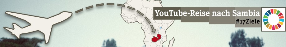 Fünf YouTuber reisen nach Sambia. Foto: GEMEINSAM MIT AFRIKA