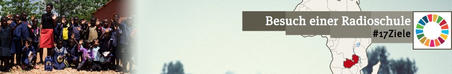 Sambia-Reise: Radioschule in Chikuni. Foto: GEMEINSAM MIT AFRIKA