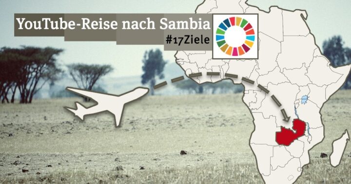 Fünf YouTuber reisen nach Sambia. Foto: GEMEINSAM MIT AFRIKA