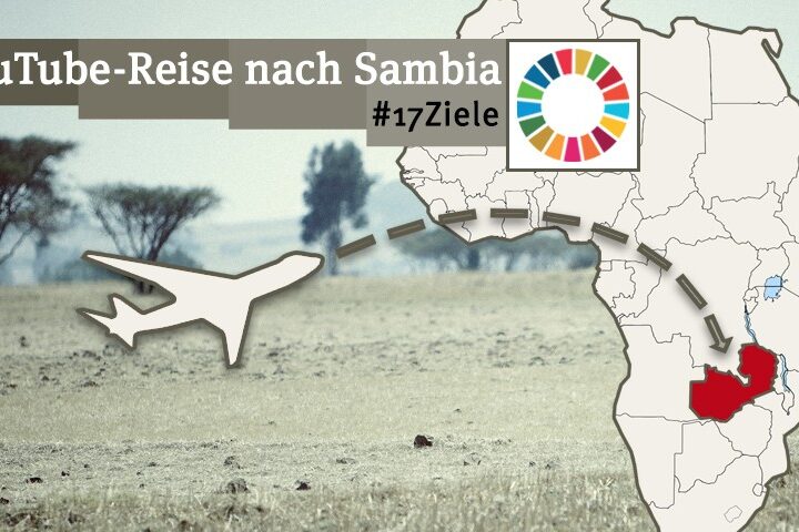 Fünf YouTuber reisen nach Sambia. Foto: GEMEINSAM MIT AFRIKA