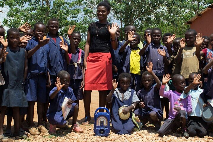 Sambia-Reise: Radioschule in Chikuni. Foto: GEMEINSAM MIT AFRIKA
