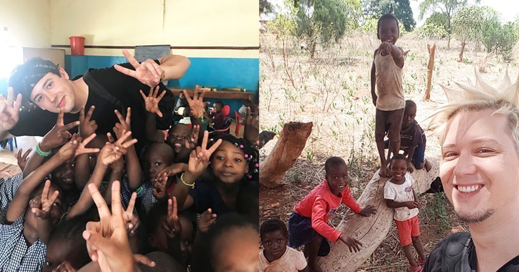 Die YouTuber CrispyRob & Manniac starten Spendenaktion für GEMEINSAM MIT AFRIKA._© CrispyRob & Manniac