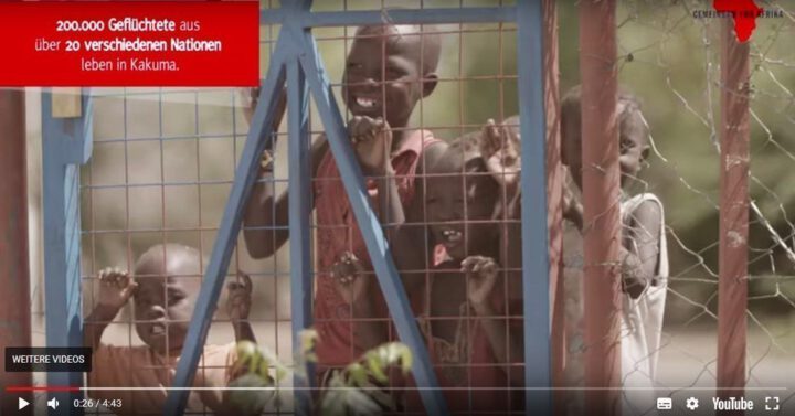 GEMEINSAM MIT AFRIKA in Kakuma/Kenia mit Ivy Quainoo und Jenke von Wilmsdorff.