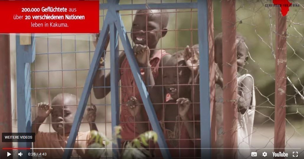 GEMEINSAM MIT AFRIKA in Kakuma/Kenia mit Ivy Quainoo und Jenke von Wilmsdorff.