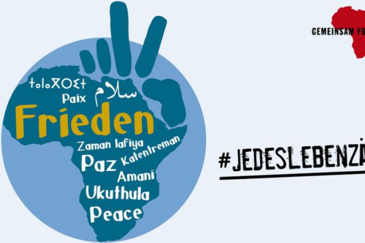 Thema Frieden GEMEINSAM MIT AFRIKA.©GEMEINSAM MIT AFRIKA