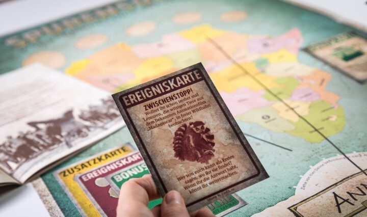 Gruppenspiel Spurensuche: Foto von den Spielmaterialien_©Ralf Rebmann