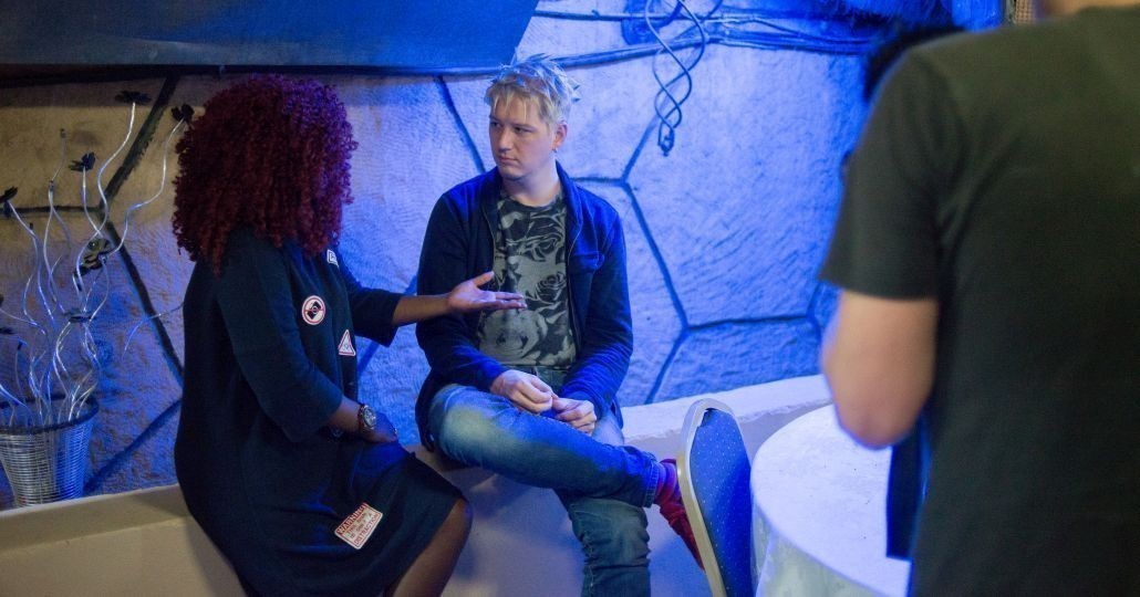 manniac mit Bloggerin Nancy Handabile_©Gemeinsam mit Afrika / Florian Oellers