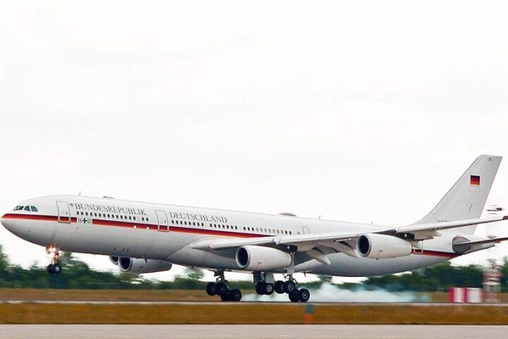 Bundeskanzlerin Merkel besucht im August 2018 Ghana, Nigeria und den Senegal._©Thomas Liebenberg / CC BY-SA 3.0 DE