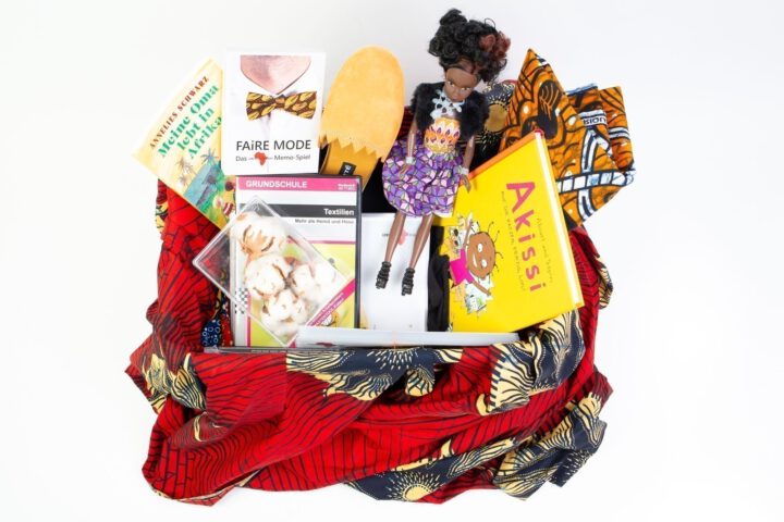 Der Mode-Koffer von GEMEINSAM MIT AFRIKA_©Ralf Rebmann/ GEMEINSAM MIT AFRIKA