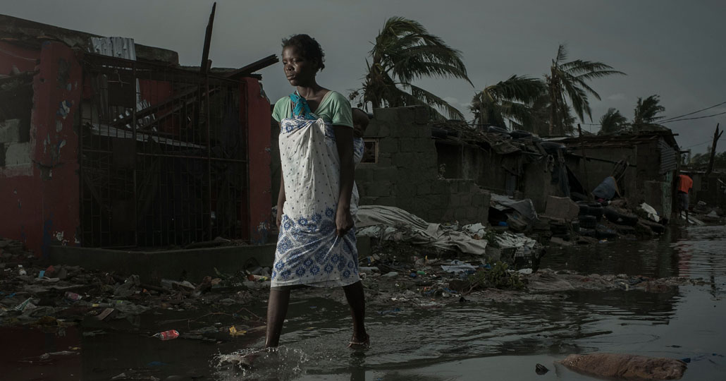 Wirbelsturm Idai hat In Mosambik, Simbabwe und Malawi für Verwüstung gesorgt. Hunderttausende Menschen haben alles verloren! _© care.de/Josh Estey