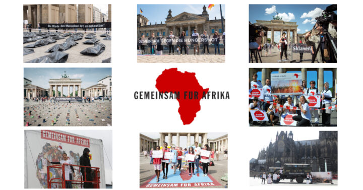 Afrikatag 2020 - Strassenaktion in Zeiten von Corona