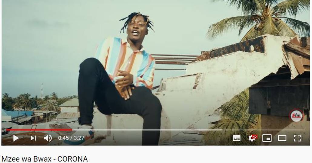 Screenshoot von YouTube: Mzee wa Bwax - CORONA