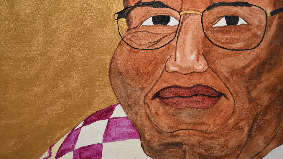 Gemälde von Chinua Achebe