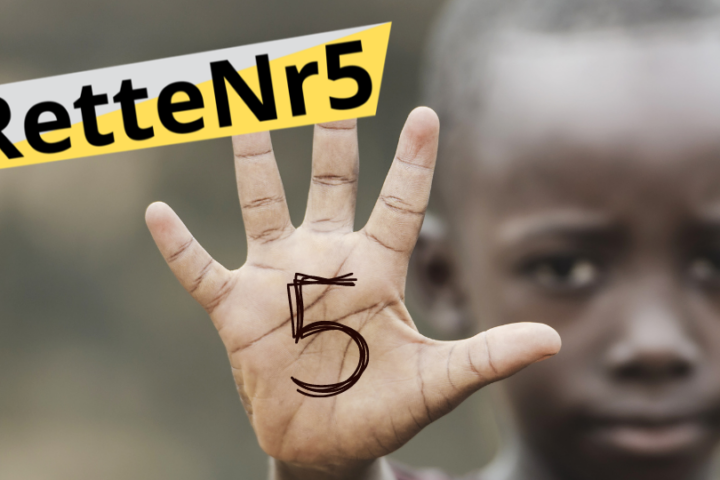 #RetteNr5 Social Media-Kampagne gegen Kinderarbeit