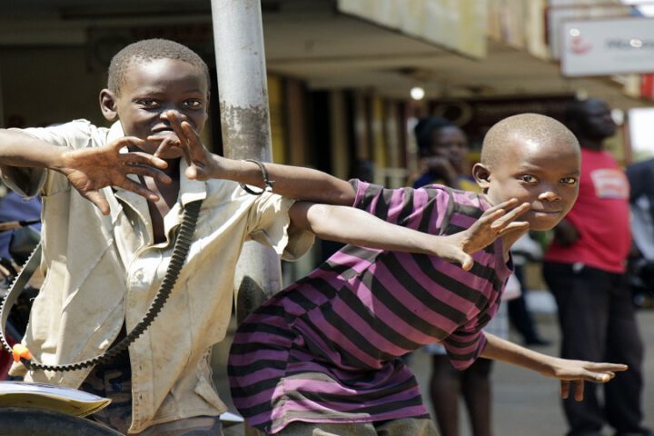 Straßenkinder in Mosambik