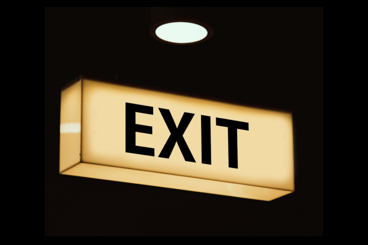 Exit-Schild