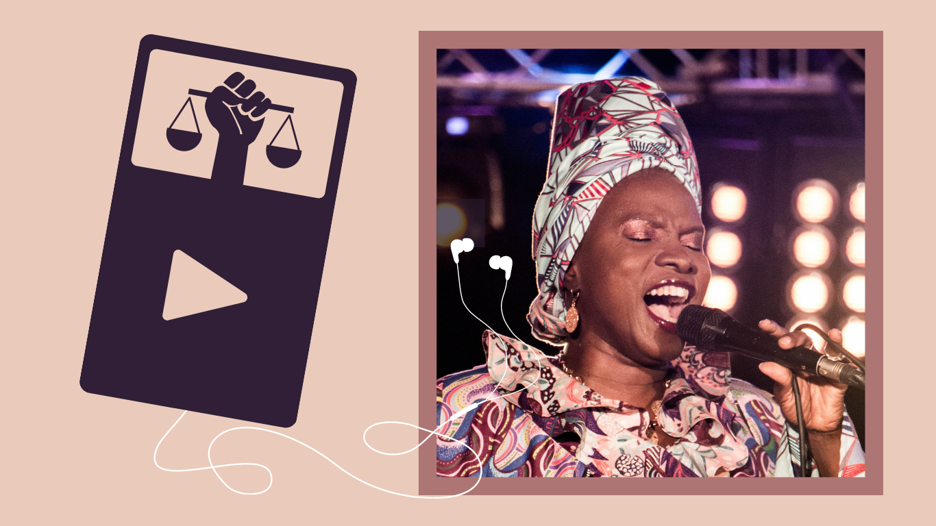Mehr als eine Kunstform - Musik als Sprachrohr für politischen Aktivismus - Foto zeigt Angelique Kidjo; ©HankBate123, CC BY-SA 4.0, via Wikimedia Commons