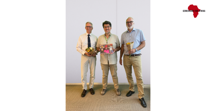 Der neue Vorstand von Gemeinsam mit Afrika