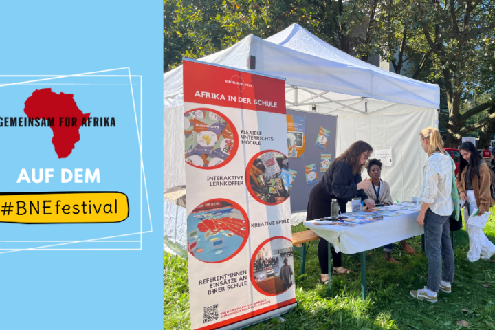Gemeinsam mit Afrika auf dem BNE-Festival