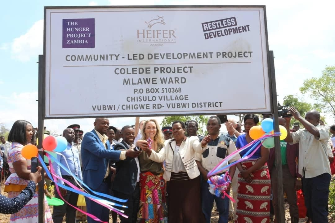 Das Hunger Projekt in Sambia: Lokal geführte Initiative für Selbstständigkeit der Gemeinden