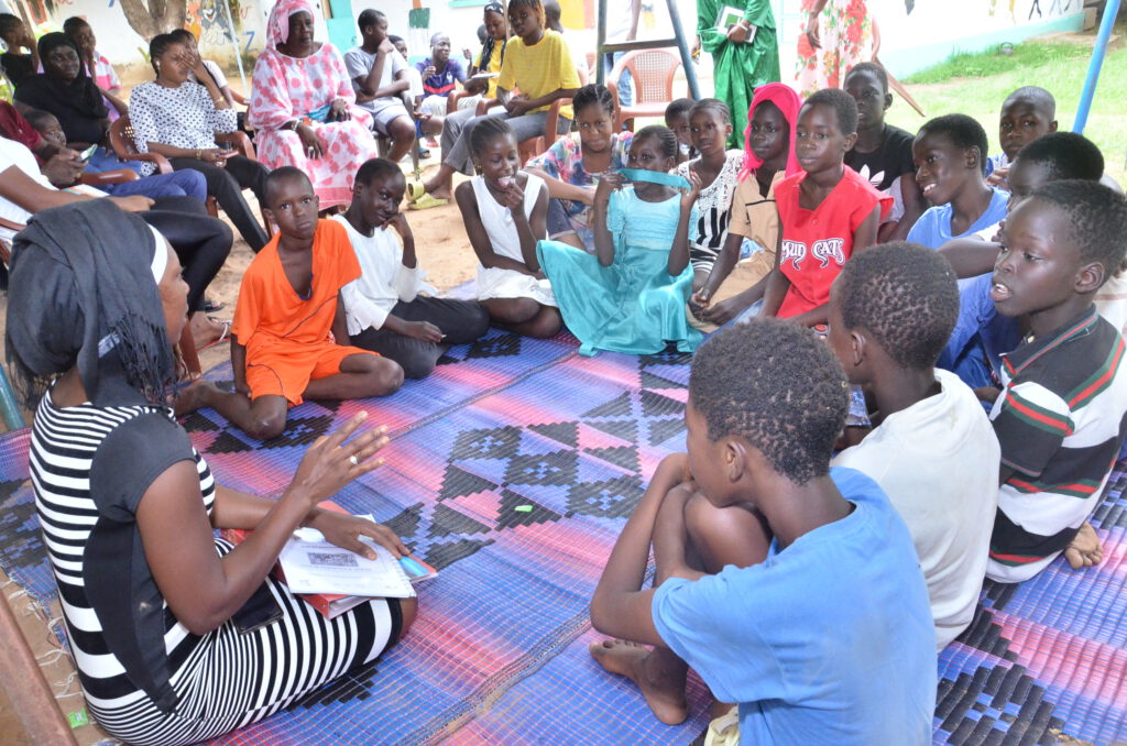 ChildFund im Senegal: Aufklärung hinsichtlich Menstruationshygiene und Sexualität