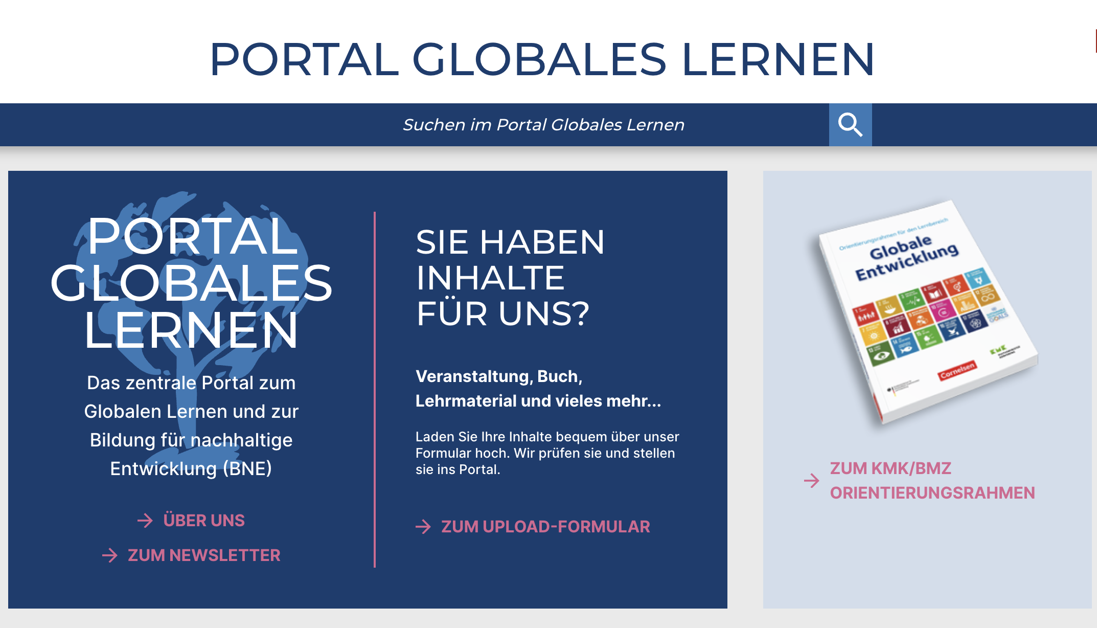 Portal Globales Lernen