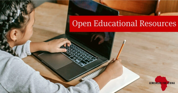 Freie und offene Bildungsmaterialien von GEMEINSAM MIT AFRIKA