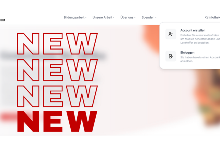 Gemeinsam mit Afrika hat eine neue Webseite
