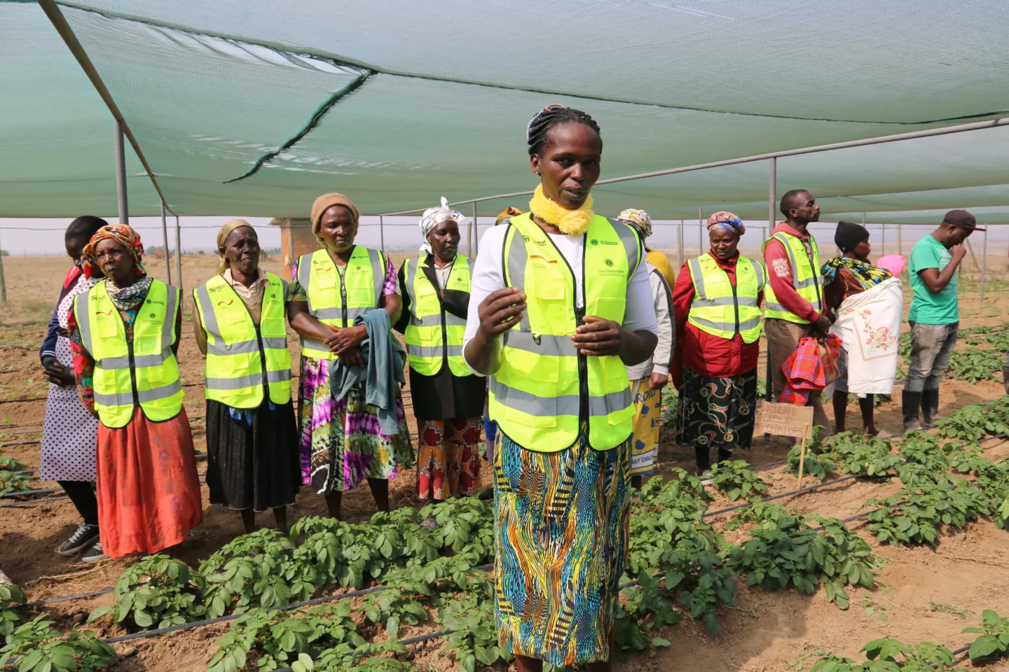 In den „Farmers Field Schools“ erlernen Frauen neue Anbaumethoden. © Habitat for Humanity Zambia